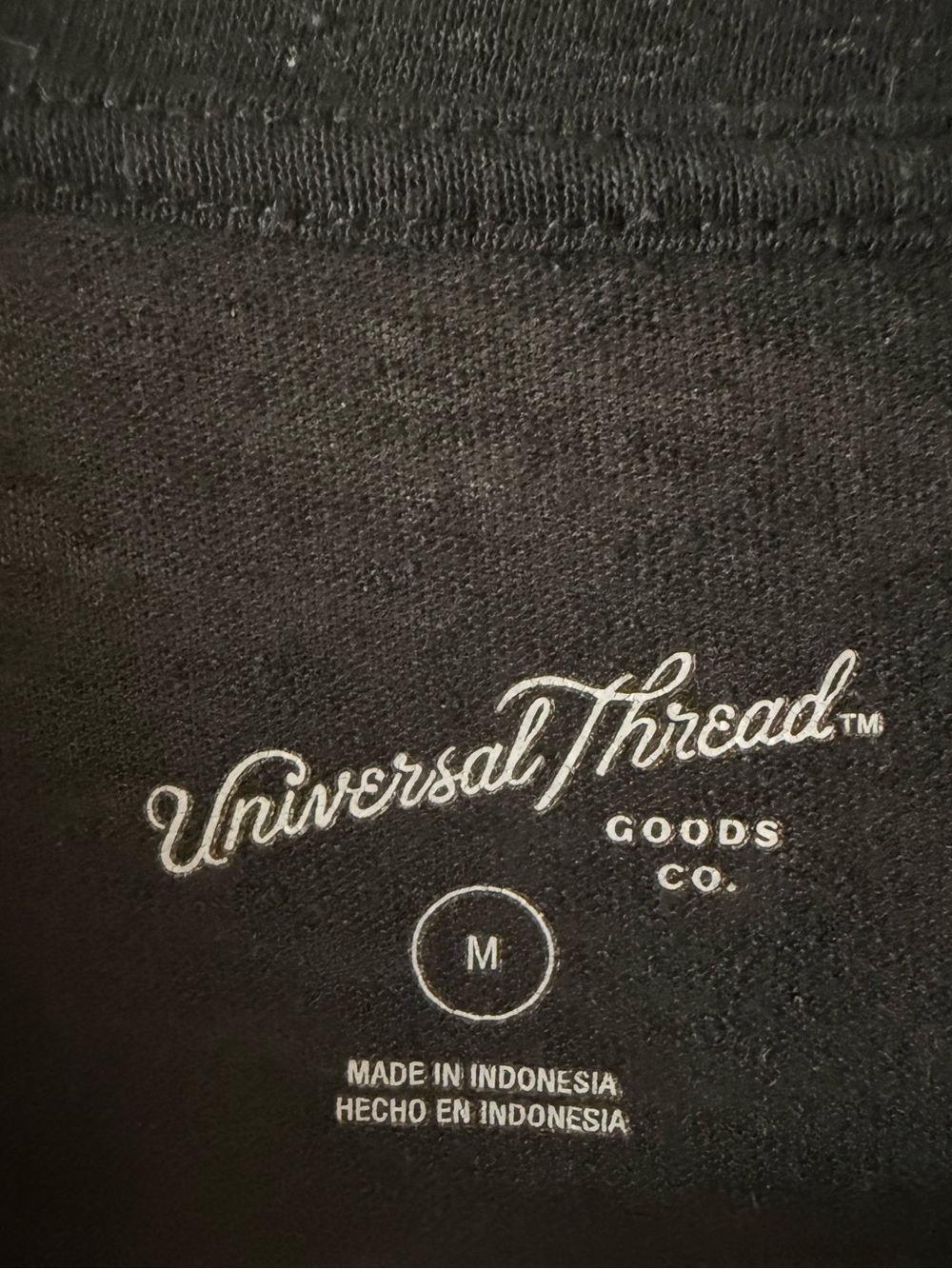 Like New Universal Thread Linen Blend Boxy Tee - Picture 4 of 7